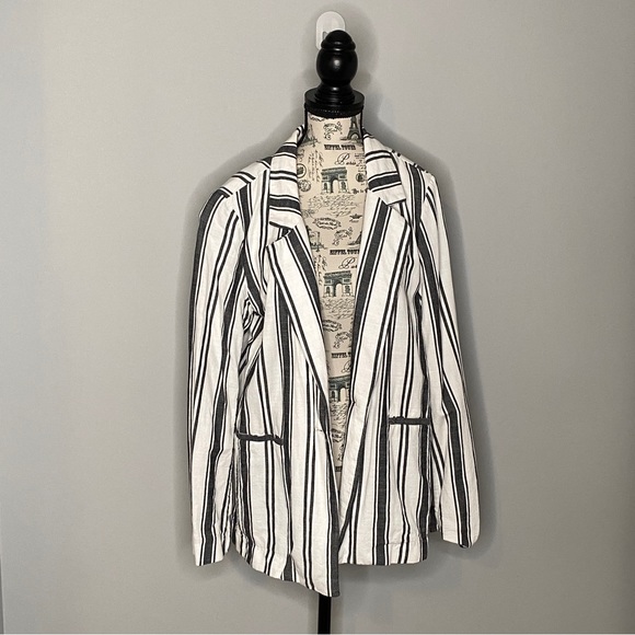 Reserved YFL Striped Blazer (EUR 38/UK 10) - Picture 1 of 3